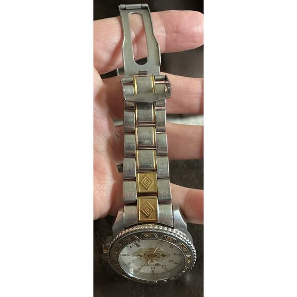 Montana Silver Mens Watch Model MT10886 Day Hour Min Detailed Face Needs Battery - Picture 3 of 10